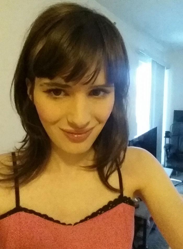 Парень показал своё превращение в женщину, Selgal 