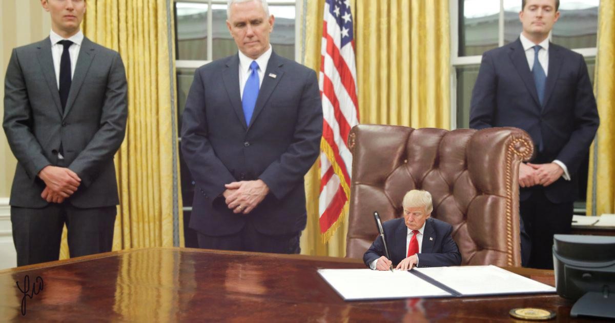 Маленький Трамп, крошка Трамп, фотошоперы уменьшили Трампа