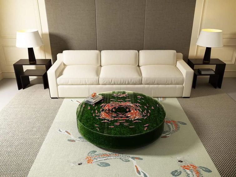 журнальные столы, необычные журнальные столы, журнальные столы иллюзия, дизайн журнальных столов