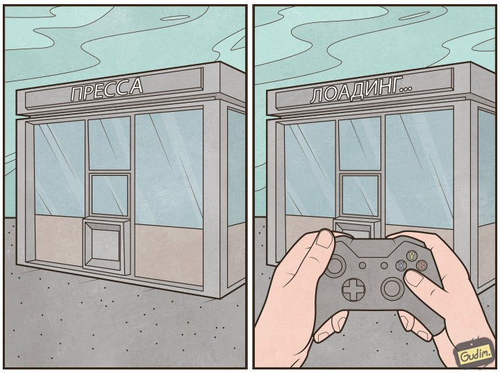 Gudim, Антон Гудим, ироничные иллюстрации 