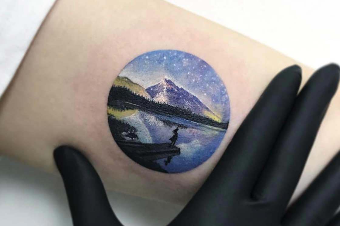 Eva Krbdk, татуировки вмещающие целые миры, татуировки приятно позалипать