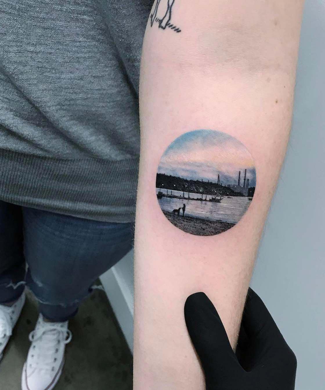 Eva Krbdk, татуировки вмещающие целые миры, татуировки приятно позалипать