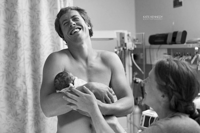 отцы присутствующие во время родов, отцы при рождении детей