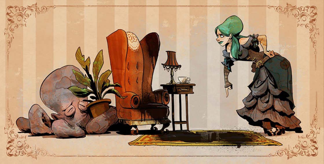 Брайан Кесингер, Brian Kesinger, Виктория и Отто, девушка и ручной осьминог