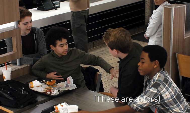 мощное видео, виде эксперимент, видео об издевательствах, социальный эксперимент видео