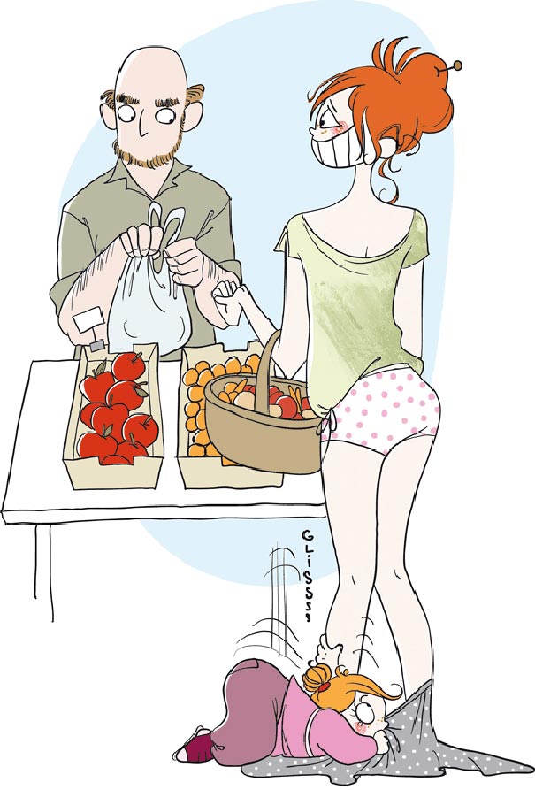 каково это быть мамой, радость материнства, жизнь мамы, смешные иллюстрации