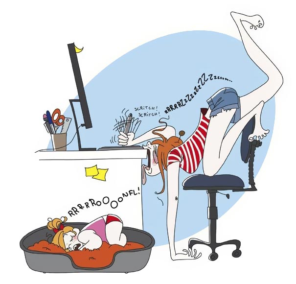 каково это быть мамой, радость материнства, жизнь мамы, смешные иллюстрации