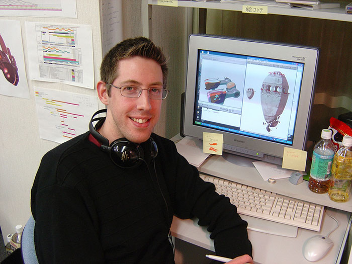 Папа превращает рисунки сыновей в аниме-персонажей, Томас Ромен, Thomas Romain