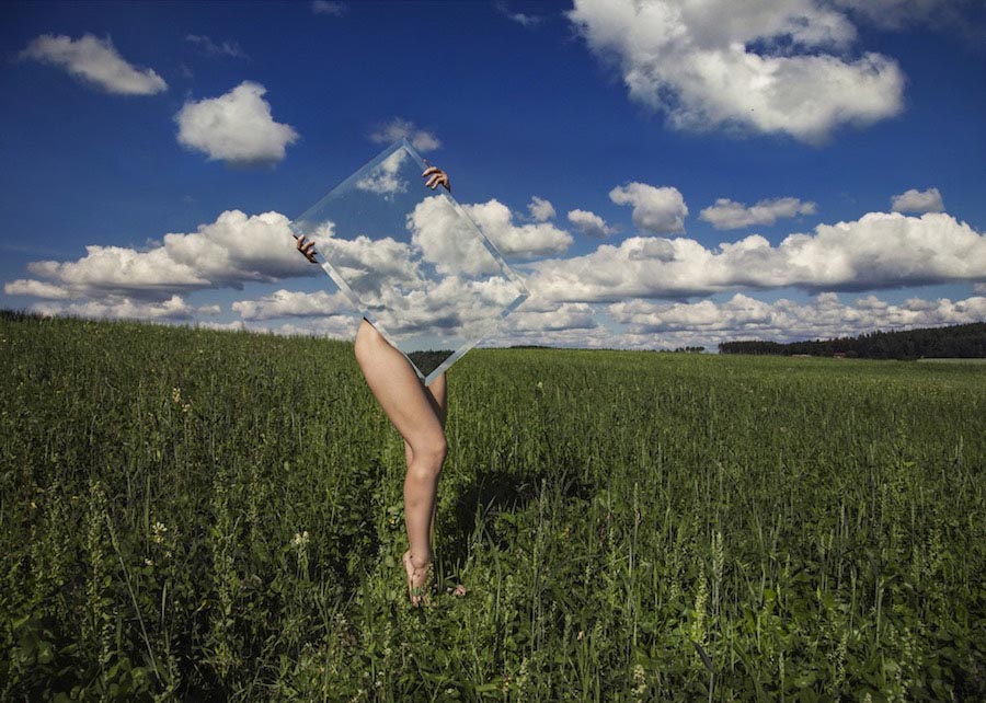 Лореал Прайстаж, Loreal Prystaj, девушки и зеркала