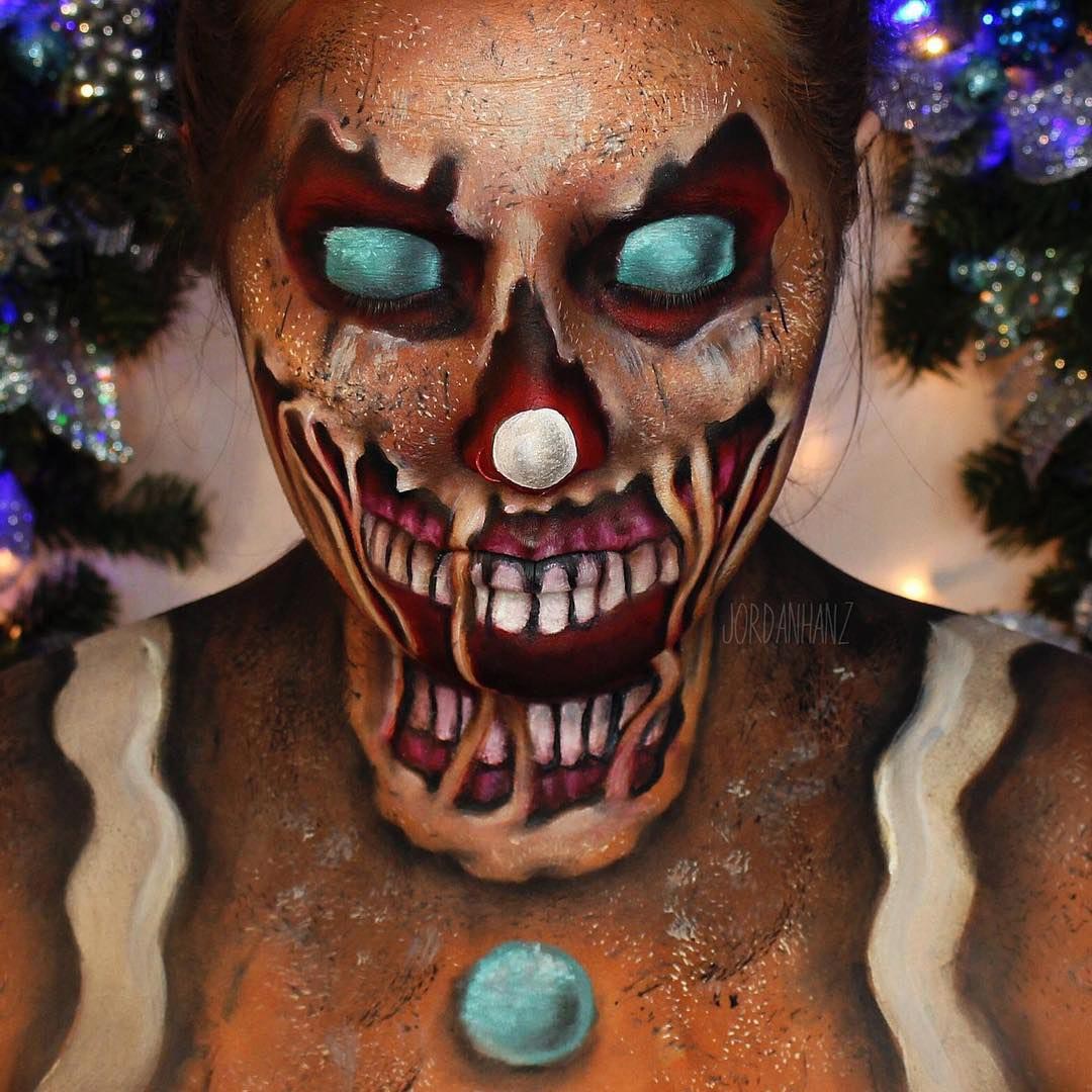 визажист Джордан Ганц, визажист превращает себя в кого угодно