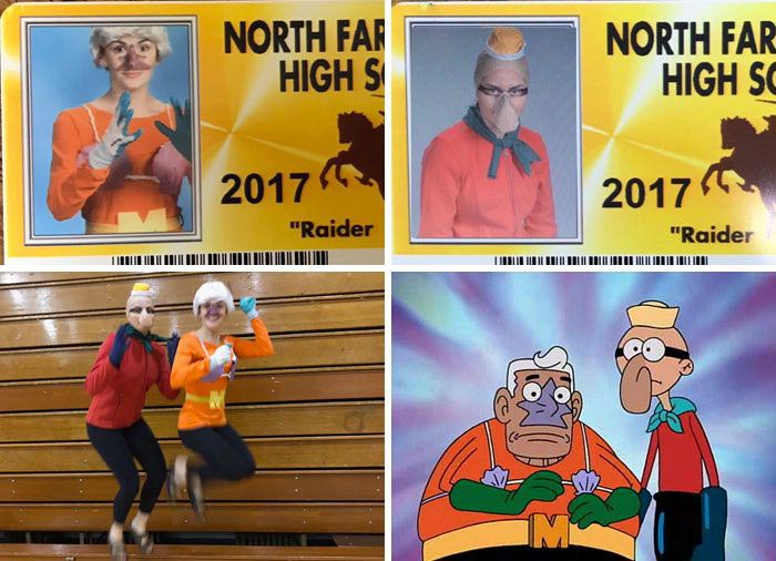 в костюмах на студенческий, школа разрешила фотографироваться в костюмах, фото на студенческий