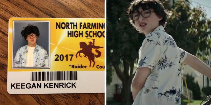 в костюмах на студенческий, школа разрешила фотографироваться в костюмах, фото на студенческий