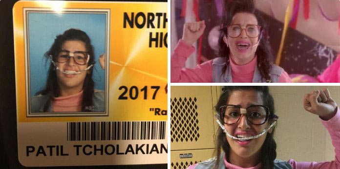 в костюмах на студенческий, школа разрешила фотографироваться в костюмах, фото на студенческий