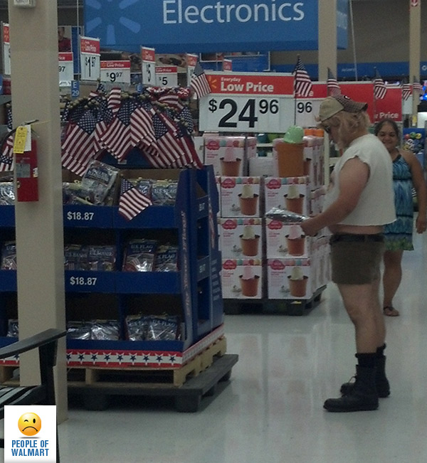 People of walmart, странные покупатели американских супермаркетов