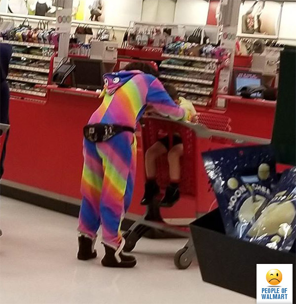 People of walmart, странные покупатели американских супермаркетов