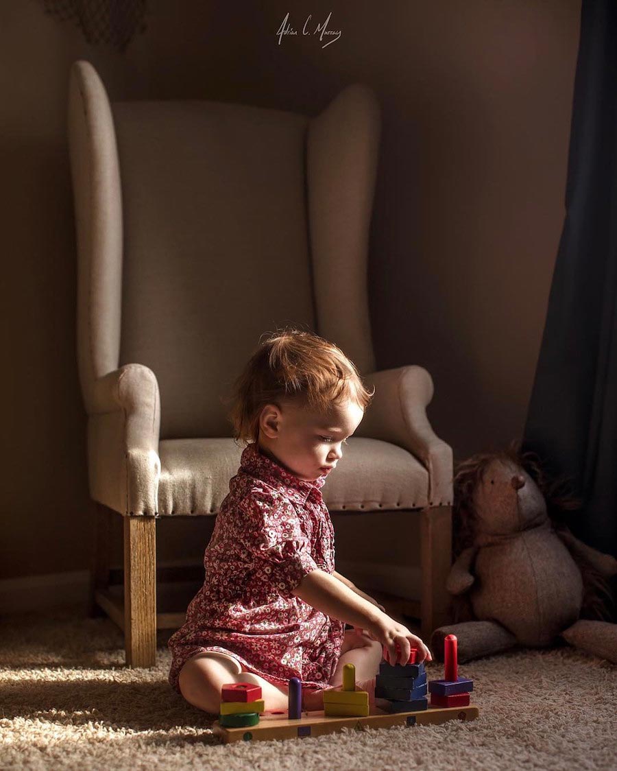 Любящий отец делает милые фотографии своих детей, показывая магию детства Адриан Мюррей, Adrian C. Murray, магия детства, милые фотографии детей