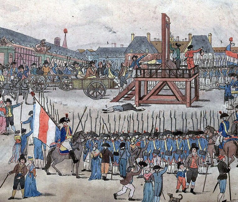 факты о гильотине, всё о гильотине