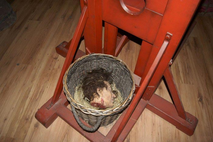 факты о гильотине, всё о гильотине