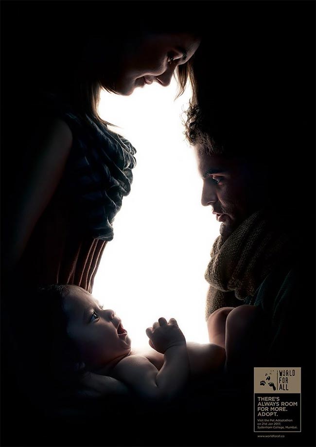 постеры с оптическими иллюзиями, Амол Джадхав, World for All, Мир для всех