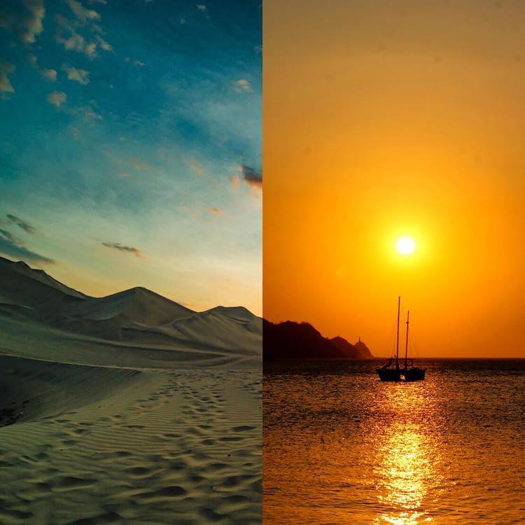 Remote Year, Half Half Travel, пара путешествует далеко друг от друга, пара объединяет снимки в одно целое