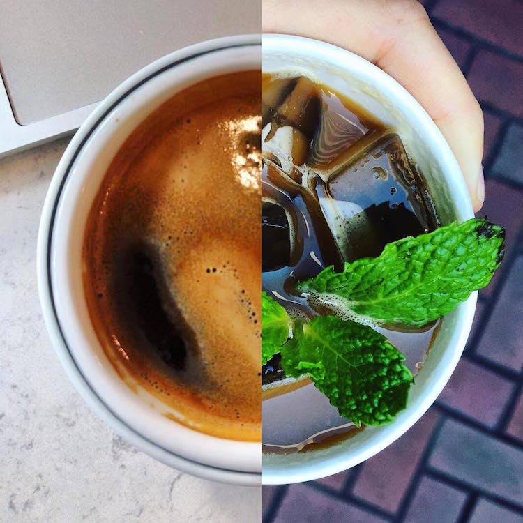 Remote Year, Half Half Travel, пара путешествует далеко друг от друга, пара объединяет снимки в одно целое