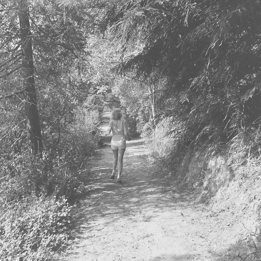 Мэрилин Монро в лесу, Мэрилин Монро 1950-ый год,  Эд Кларк  и Мэрилин Монро