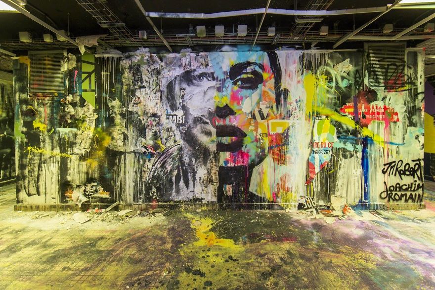 100 граффити-художников разрисовали университетский городок, Cité Universitaire