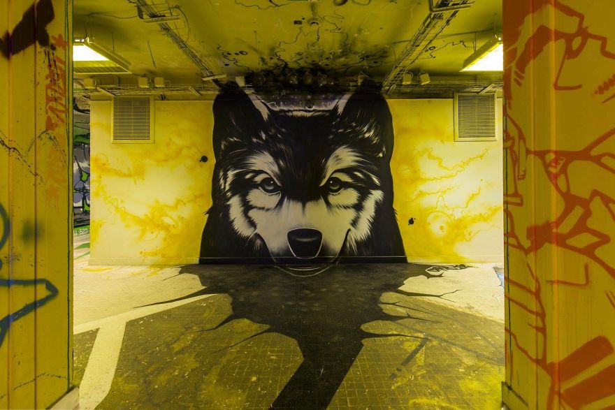 100 граффити-художников разрисовали университетский городок, Cité Universitaire