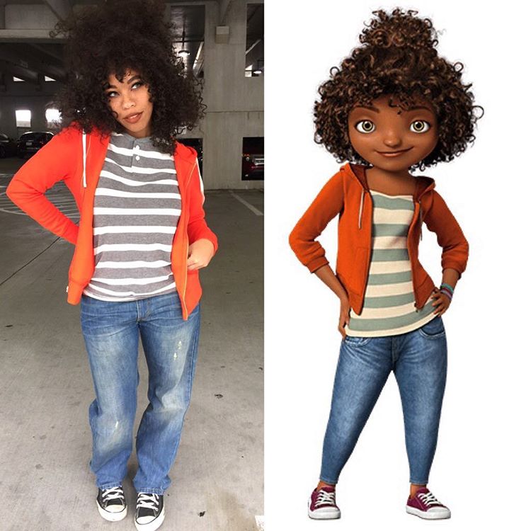 Кира Плиз, косплеер афроамериканка