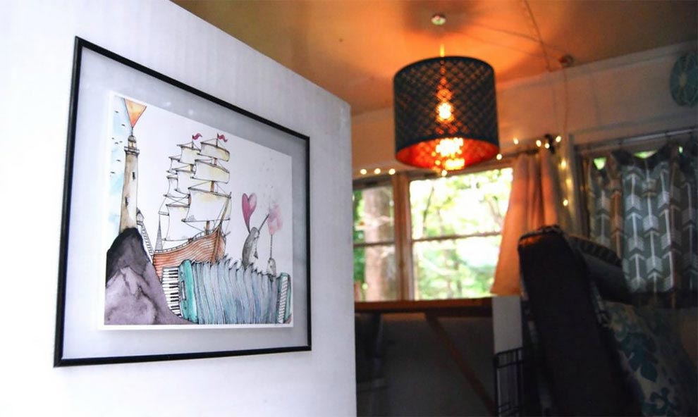 дом на колесах из школьного автобуса, превратили школьный автобус в дом на колесах