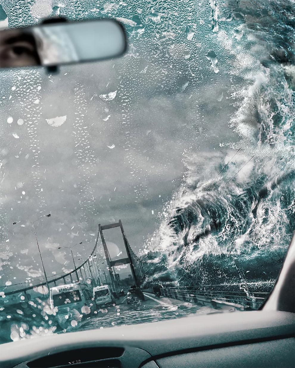 Хусейна Шахина, Hüseyin Şahin, Сюрреалистические коллажи , коллажи из реальных фотографий