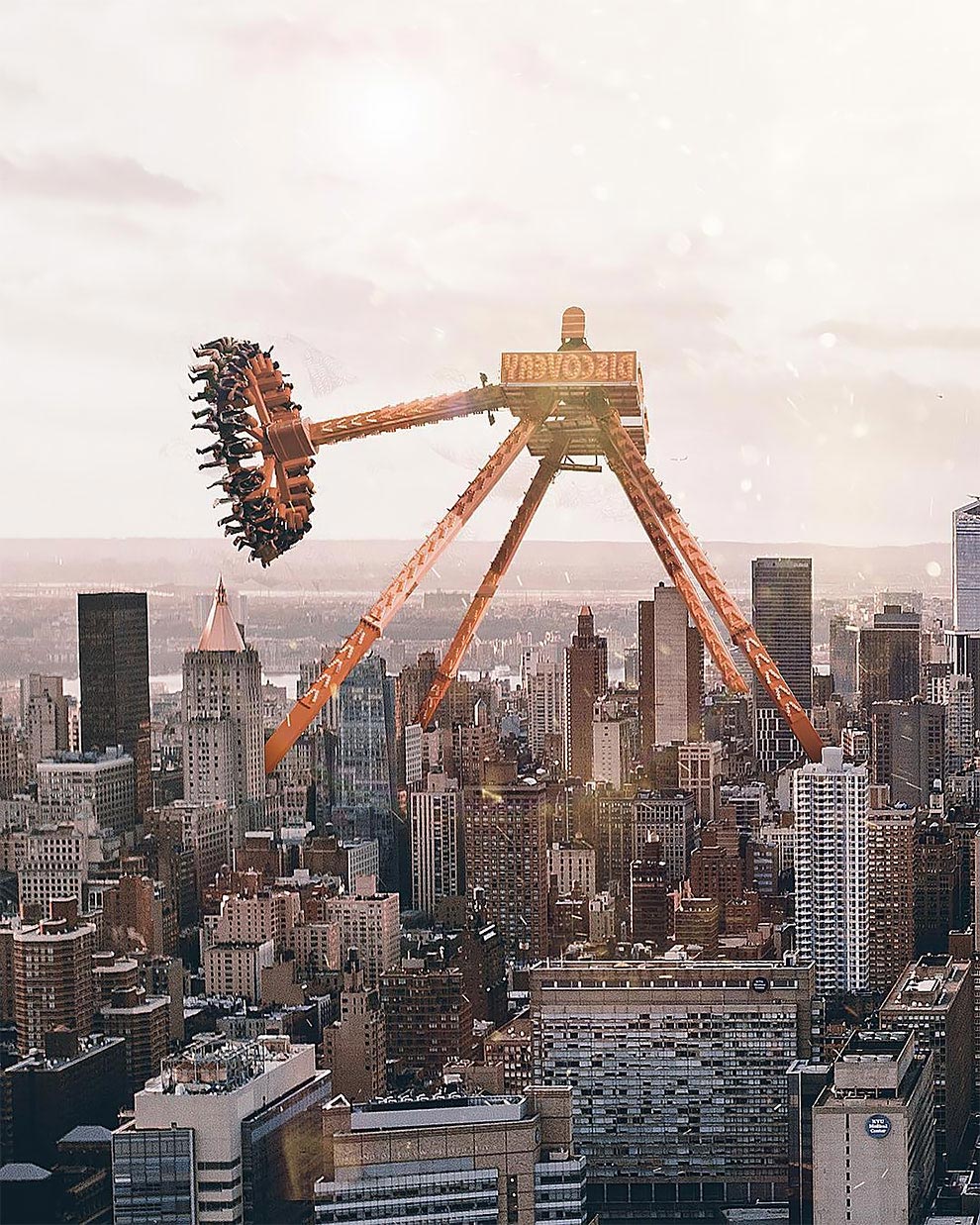 Хусейна Шахина, Hüseyin Şahin, Сюрреалистические коллажи , коллажи из реальных фотографий