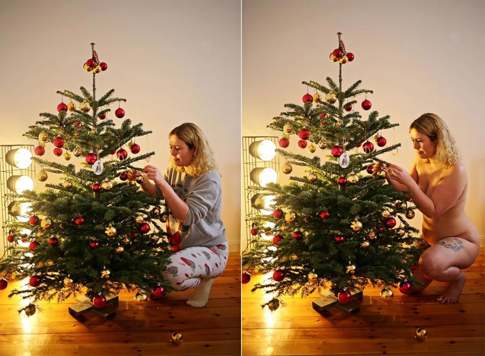 София Фогель, Sophia Vogel, повседневные дела без одежды