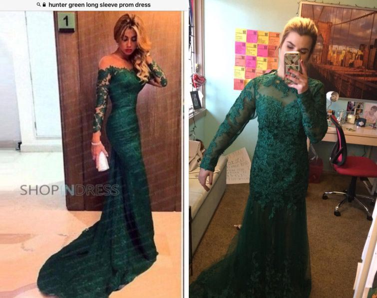 заказали платье для выпускного в интернете, платье для выпускного вечера в интернет-магазине