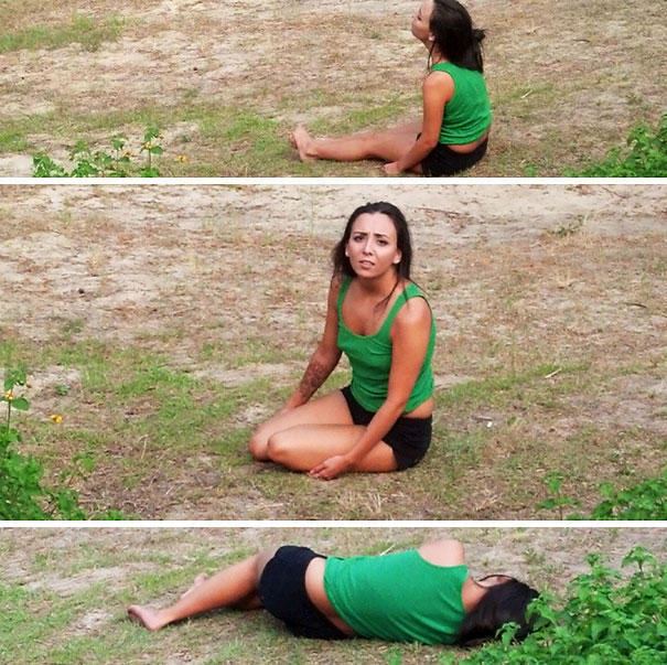 людей застукали за странными вещами, люди делают странные вещи