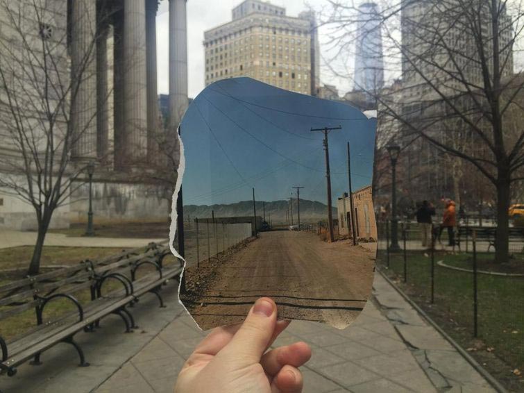 фотоколлаж вставляет фото, фотоколлажи в реальном времени, подставляет части фото к реальности