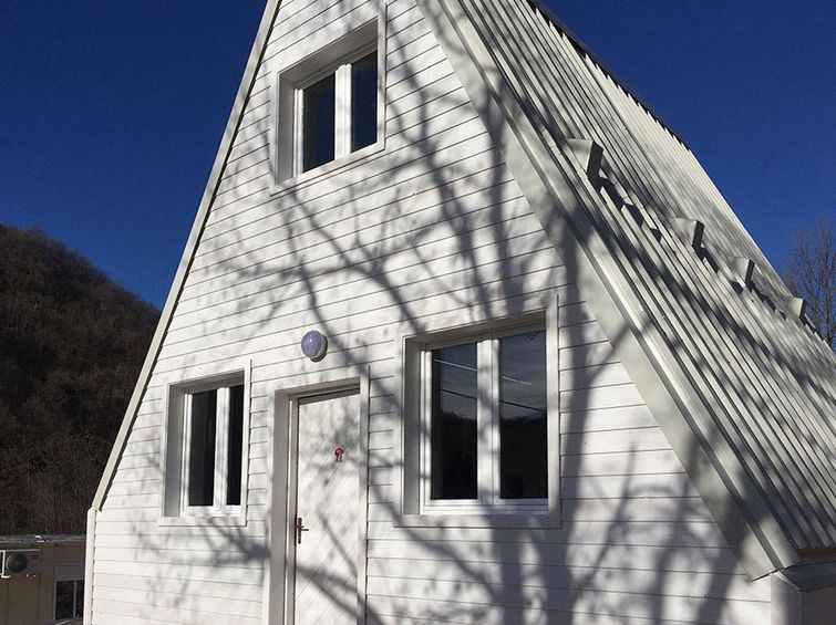 складной дом, сборка дома, мобильный дом, дом раскладушка