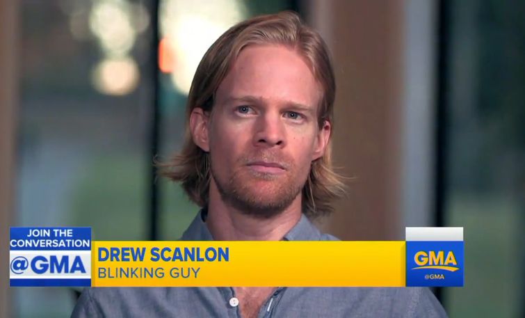 Как сейчас выглядит моргающий парень из самого популярного мема 2017 года самый популярный мем 2017 года, Дрю Скэнлон, мем моргающий парень, парень моргает мем