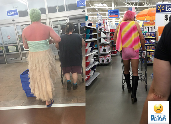 people of walmart, странные американцы, наряды посетителей американских супермаркетов