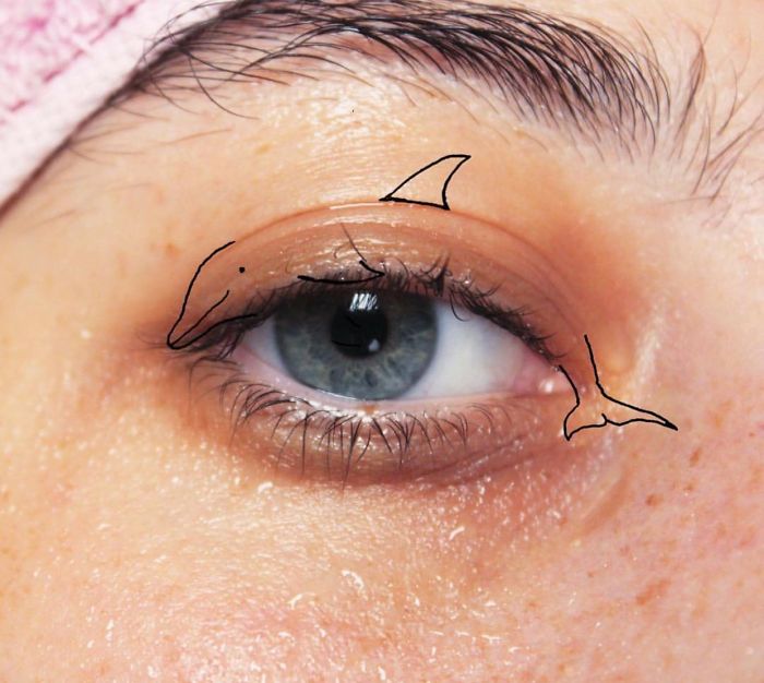 Художница рисует дудлы на своём теле, Софья Вайсстуб, Sophia Weisstub