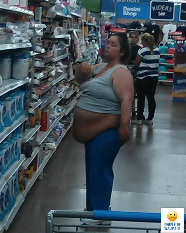 People of walmart? странные покупатели американских супермаркетов 