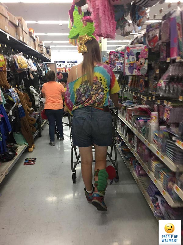 People of walmart? странные покупатели американских супермаркетов 