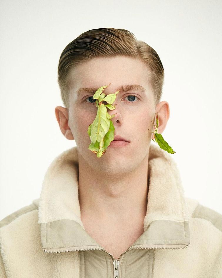 Адриан Козакевич, насекомые на лице, редкие экзотические насекомые, коллекция насекомых