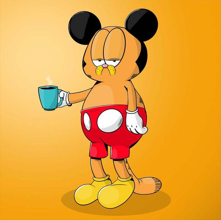 Сурадж Сирохи,Suraj Sirohi, объединить персонажей в одного, смешать персонажей в одного