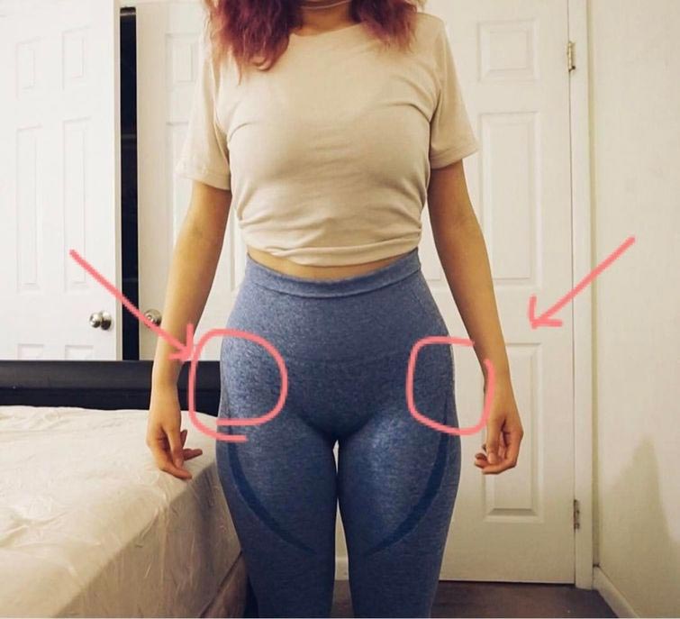 Скрипичные бёдра, violin hips, hip dips, углубления на бёдрах