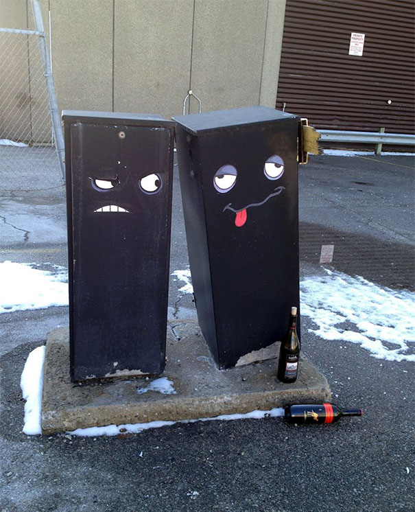 творческий вандализм, современное искусство