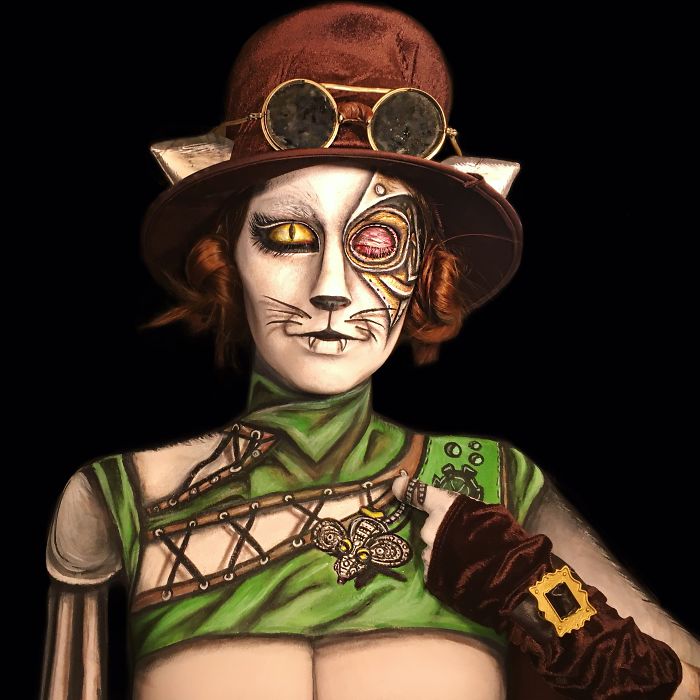 визажист тратит по 20 часов на создание образа, Жюстина МакКинни, Justine McKinney