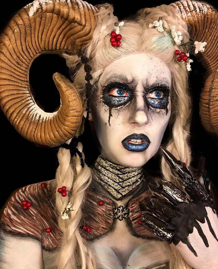 визажист тратит по 20 часов на создание образа, Жюстина МакКинни, Justine McKinney