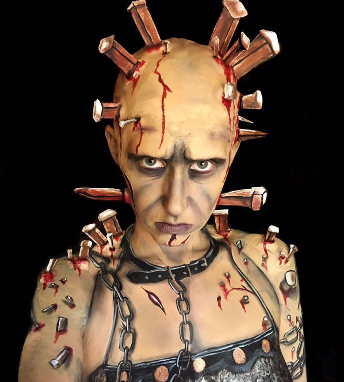 визажист тратит по 20 часов на создание образа, Жюстина МакКинни, Justine McKinney