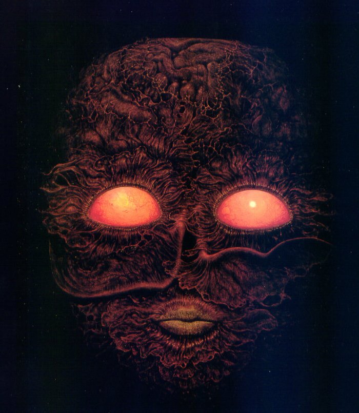 Здзислав Бексиньский, Zdzisław Beksiński, мрачные картины польского художника